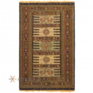 گلیم دستباف دو متری خراسان کد 176021