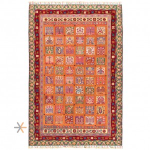 گلیم فرش دستباف سه متری خراسان کد 175038