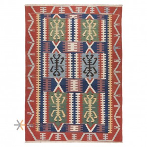 گلیم دستباف چهار متری فارس کد 171003