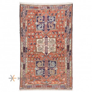 گلیم سوزنی دستباف دو متری اذربایجان کد 171018