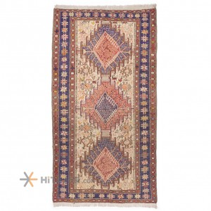 گلیم سوزنی ورنی دستباف دو متری اذربایجان کد 171015