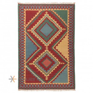 گلیم دستباف دو متری فارس کد 171032