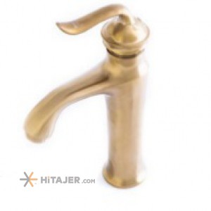Zarsham matte gold bamboo basin faucet