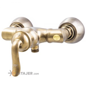 Zarsham matte gold bamboo bathroom faucet