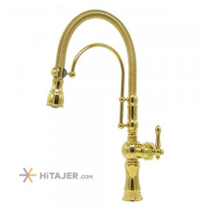 Zarsham gold liana kitchen faucet