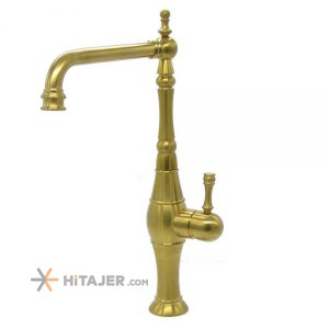 Zarsham matte gold delsa tak kitchen faucet