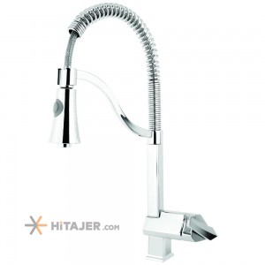 Zarsham pyramid pull out kitchen faucet
