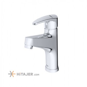 Shouder fixed Mana chrome basin faucet