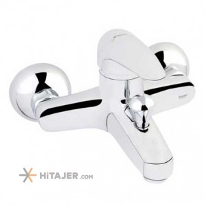 Shouder chrome mana bathroom faucet