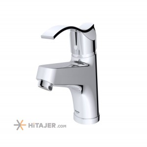 Shouder fixed Opal chrome basin faucet