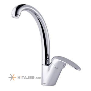 Shouder Sun chrome kitchen faucet