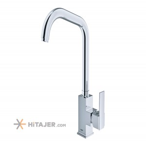 Shouder sharp chrome kitchen faucet