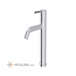 Shouder chrome marino tall base basin faucet