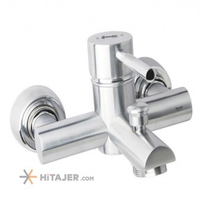 Shouder Monaco Plus matte chrome shower faucet