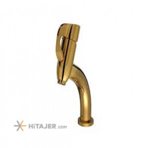 Shouder gold Dante basin faucet