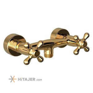 Shouder Baroque Plus gold toilet faucet