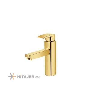 Shouder gold plus unique basin faucet