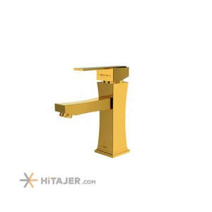 Shouder fixed gold impro basin faucet