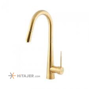 Shouder gold Unique Plus kitchen faucet