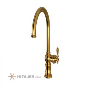 Shouder gold bizans kitchen faucet