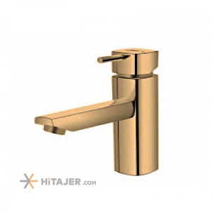 Shouder fixed Unique matt gold basin faucet