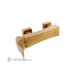 Shouder matte gold improve toilet faucet