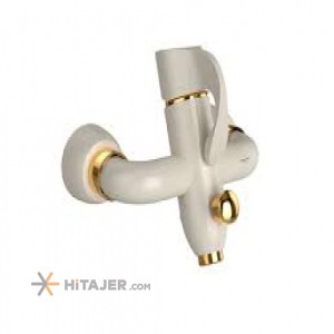 Shouder gold ivory danteh bathroom faucet