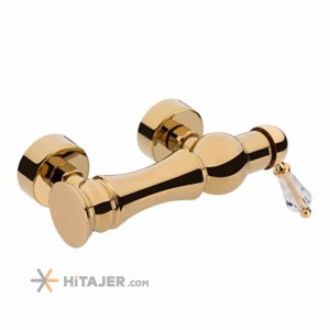 Shouder matte gold bizans toilet faucet