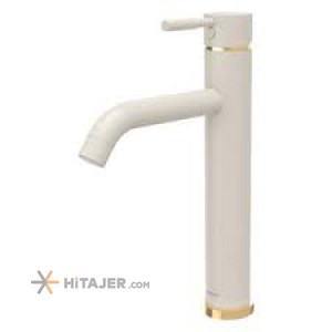 صنبور حوض الغسیل مودیل مارينو حلیبی ذهبی شودر ذات قاعده طویله