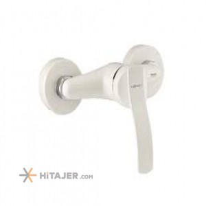Shouder chrome ivory opal toilet faucet