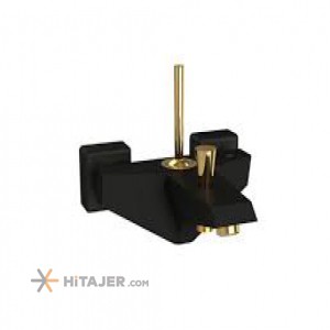 Shouder gold black tiffany bathroom faucet