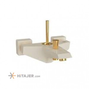 Shouder gold ivory tiffany bathroom faucet