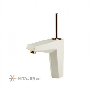 Shouder fixed gold ivory tiffany basin faucet