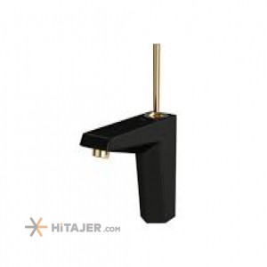 Shouder fixed gold black tiffany basin faucet