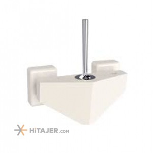 Shouder milky white Tiffany chrome toilet faucet