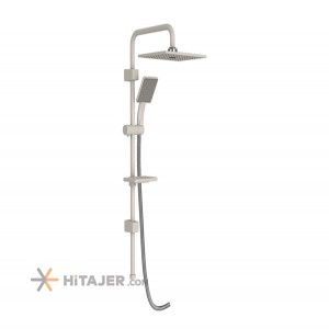 Shouder chrome ivory alma bathroom shower