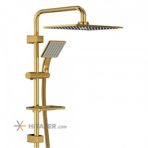 علم دوش حمام آلما طلا شودر