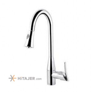 Shouder chrome rain shaver kitchen faucet