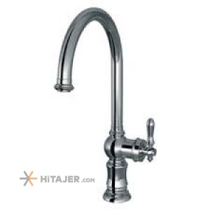 Shouder chrome bizans kitchen faucet