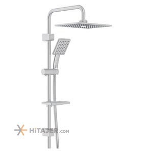 علم دوش حمام آلما کروم مات شودر