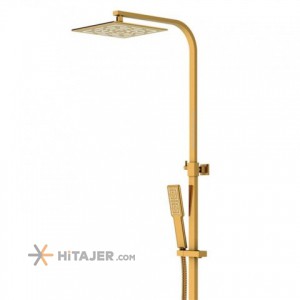 علم دوش حمام بارانیا طلا شودر