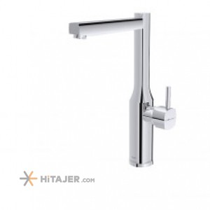 Shouder chrome plus unique kitchen faucet