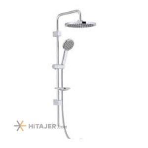 Shouder chrome deco bathroom shower