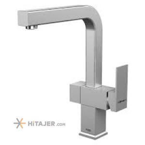 Shouder matte chrome atlantic kitchen faucet