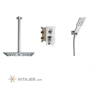 Shouder chrome romer concealed bathroom shower