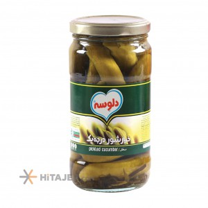 Delveseh 750g Grade one pickles in glass jar