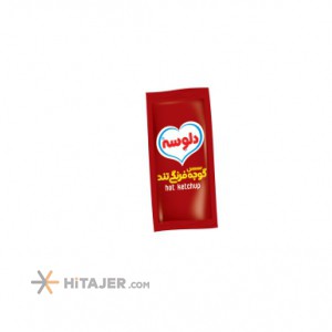 Delvaseh 10g single pepper ketchup sauce