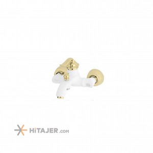 شیر دوش مدل بامبو سفید ساحل