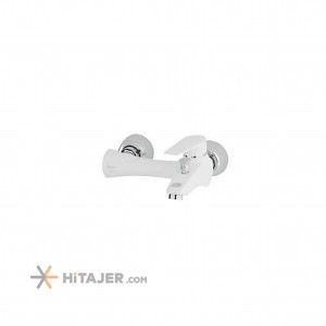 شیر دوش مدل زرین سفید ساحل