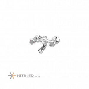 دوش تک پایه مدل کلاسیک کروم ساحل